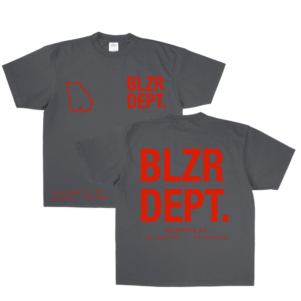 Blzr Dept. Oversize Tee (SHADOW GREY)