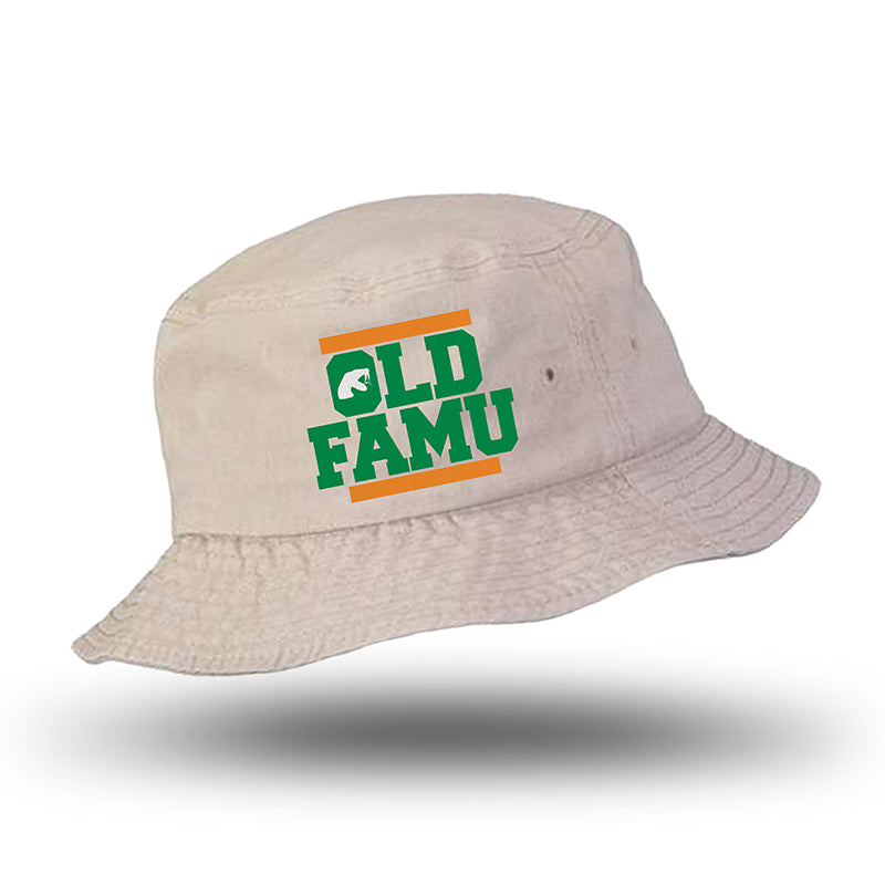 Old Famu Bucket hat (Khaki)