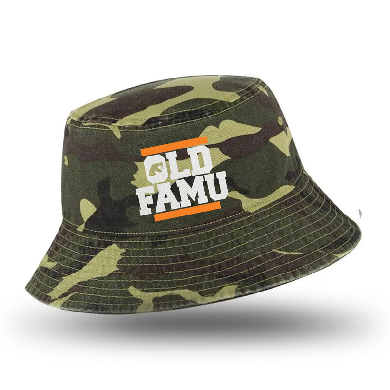 Old Famu Bucket hat (Camo)