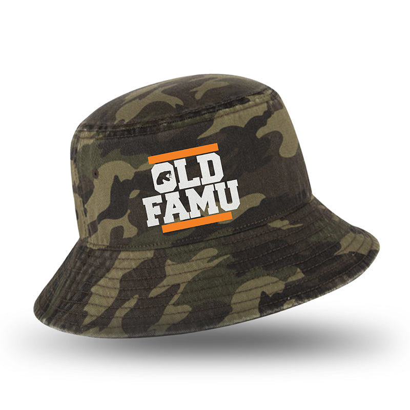 Old Famu Bucket hat (Army Camo)