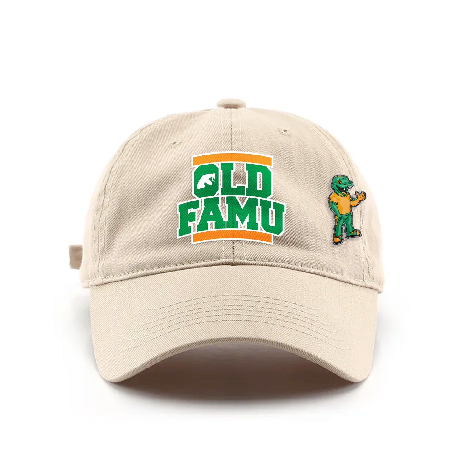 Old Famu Dad Hat (Khaki)