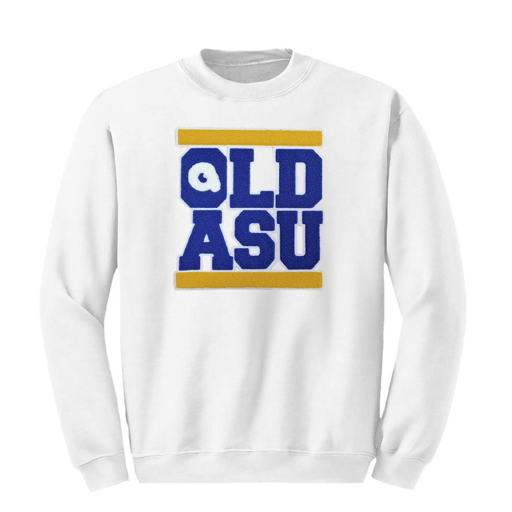 Old ASU Crew Neck - White