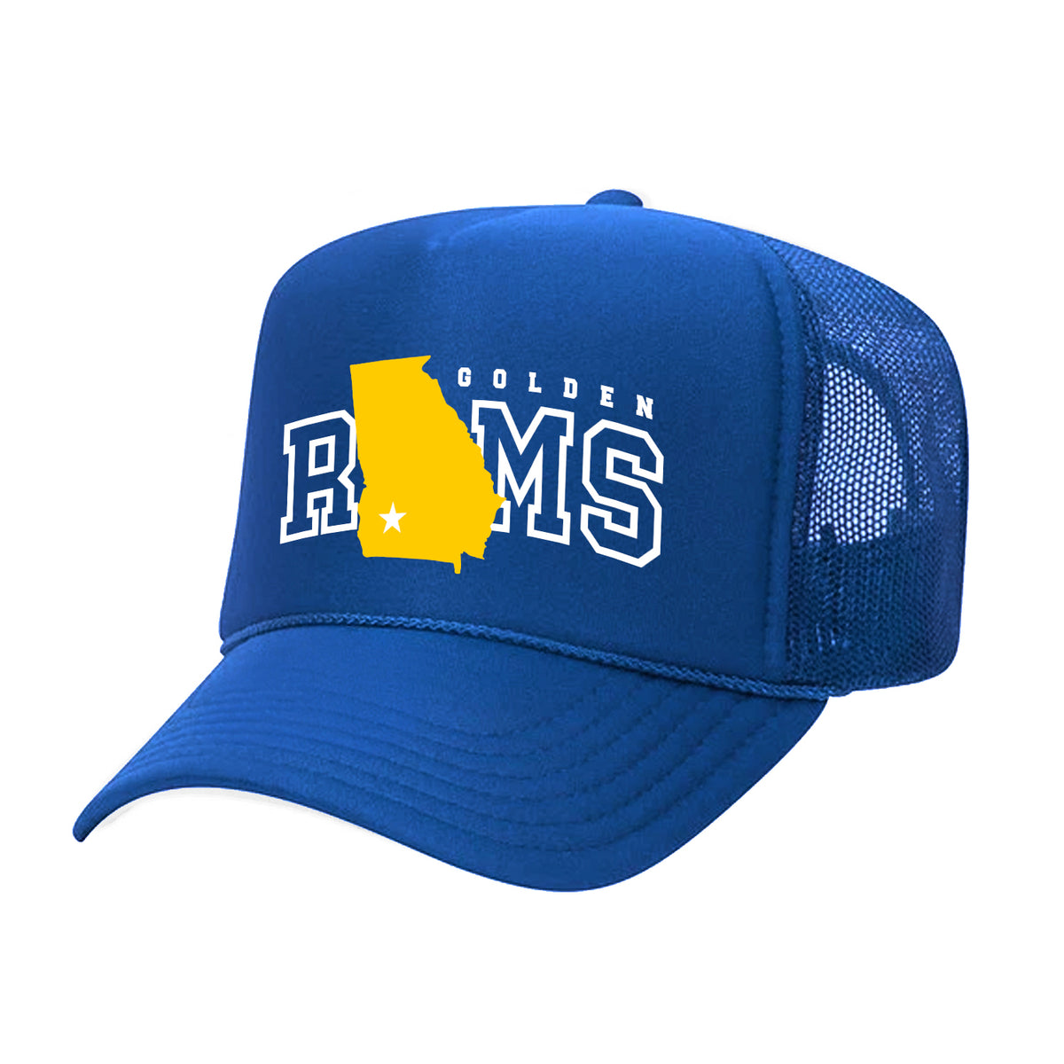 RAMS Star Of GA Hat (Royal Blue)