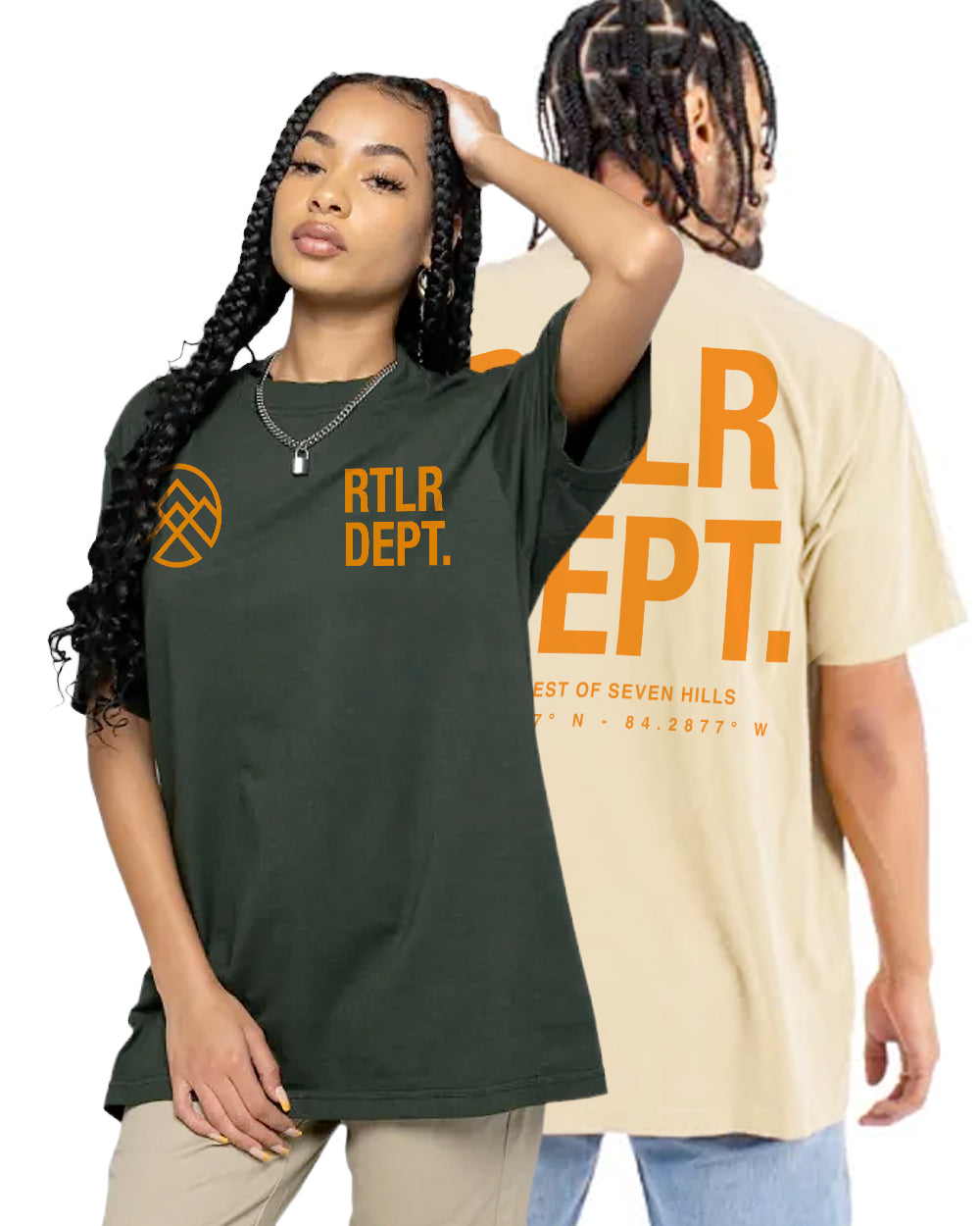 Rtlr Dept. Oversize Tee  (Green)
