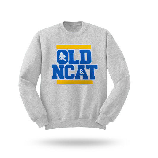 Old NCAT Crewneck - Grey