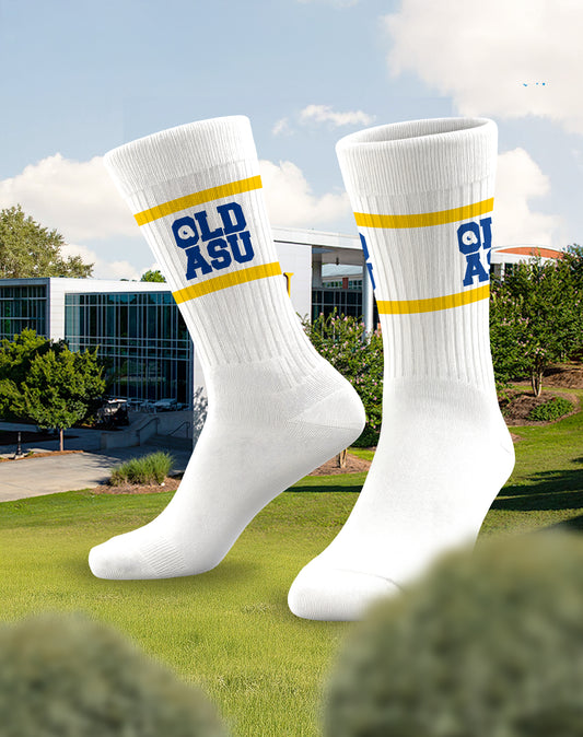 Old ASU Crew Socks (White)