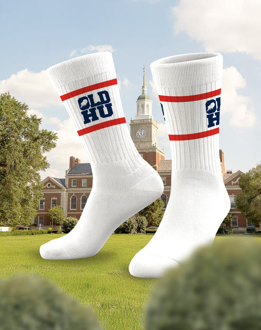Old HU Crew Socks