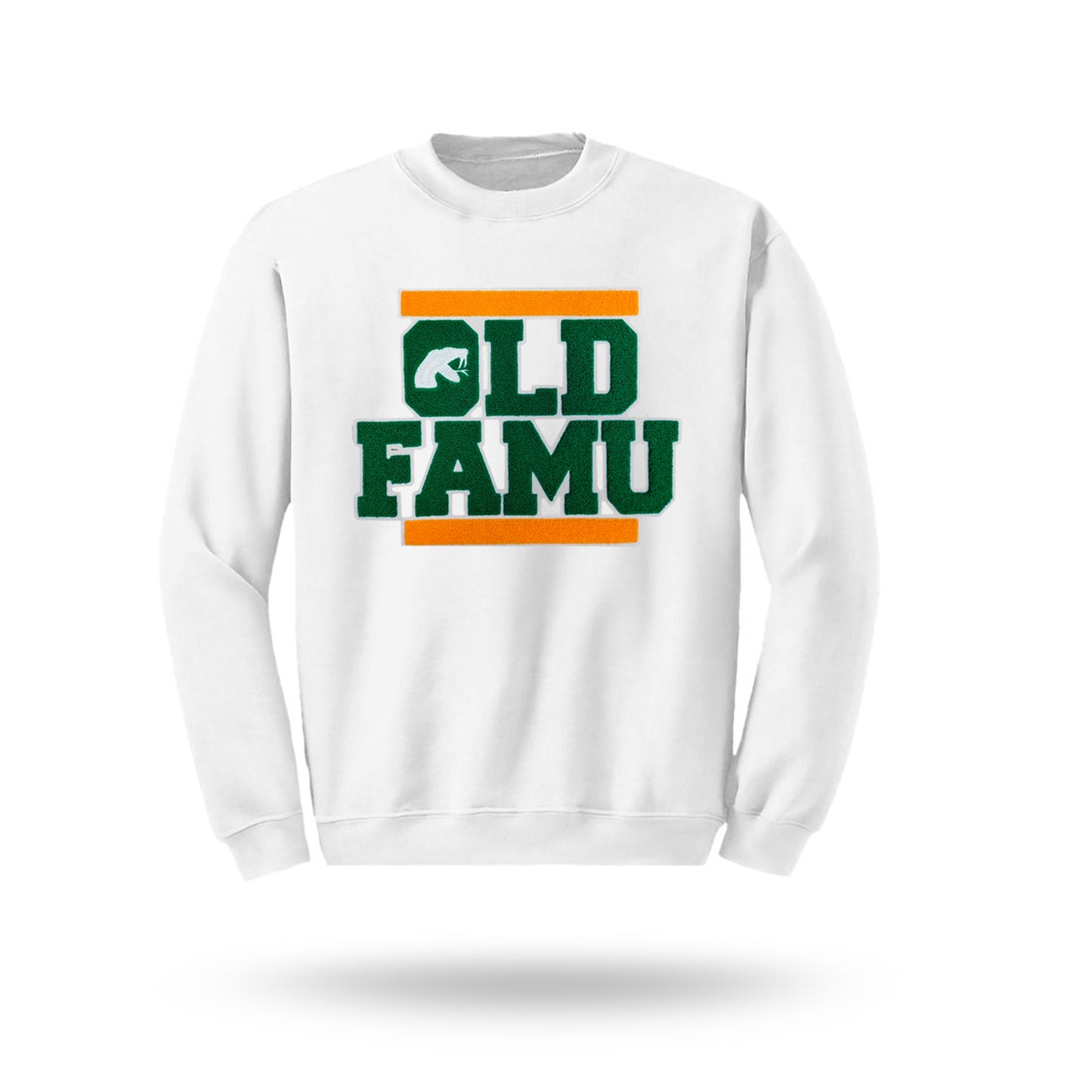 Old Famu Crewneck - White